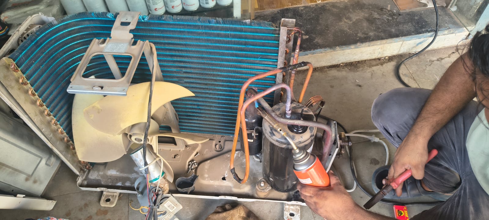 AC servicing